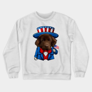 Fourth of July Newfoundland Crewneck Sweatshirt